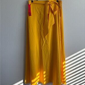 Amazon Essentials Vibrant Yellow Maxi Skirt